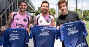 Encuentro histórico entre Franco Colapinto y Lionel Messi