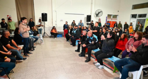 Torres presentó en Trelew un plan integral de videovigilancia con reconocimiento facial