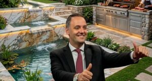 Cascada, parrilla y pileta: las excentricidades de la casa de Manuel Adorni