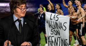 Milei se refirió a la bandera de Malvinas: «El reclamo debe hacerse por la vía diplomática»