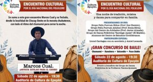 Epuyén celebra el Día Nacional del Folklore con música, danza y un gran concurso de baile