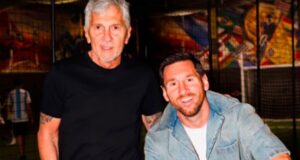 Messi despidió a su padre con una carta