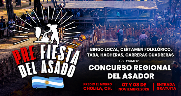 Cholila prepara la Pre Fiesta del Asado para el mes de noviembre