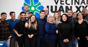 Torres se reunió con vecinalistas de Comodoro para coordinar obras y acciones sociales