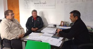 Avanza con la segunda etapa de la cisterna de agua para Villa Lago Rivadavia